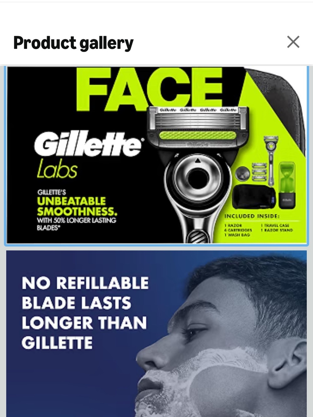 Lime Green Men’s Razor - Face Shaving Kit